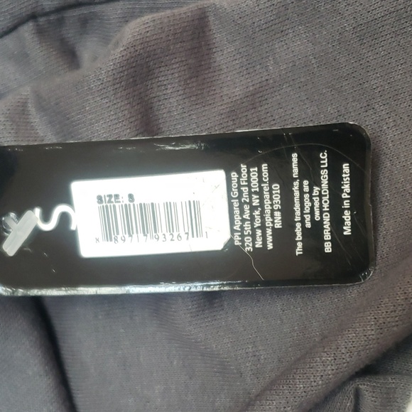 Bebe lounge set, sleepwear set, size small, new with tags - Picture 7 of 8